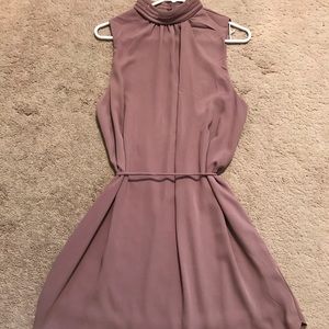 Mauve sleeveless dress
